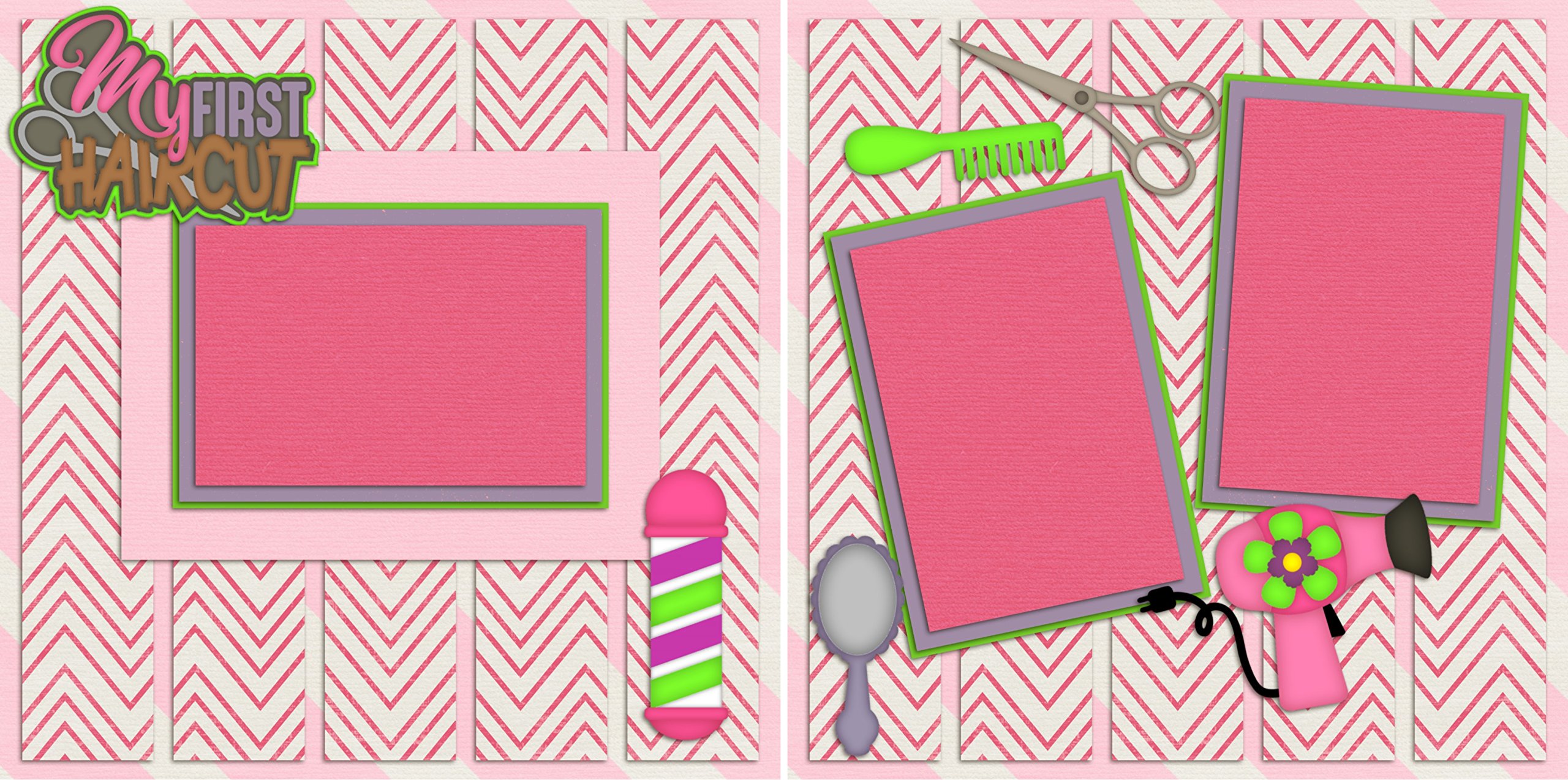 Bambina Set - 5 layout a doppia pagina