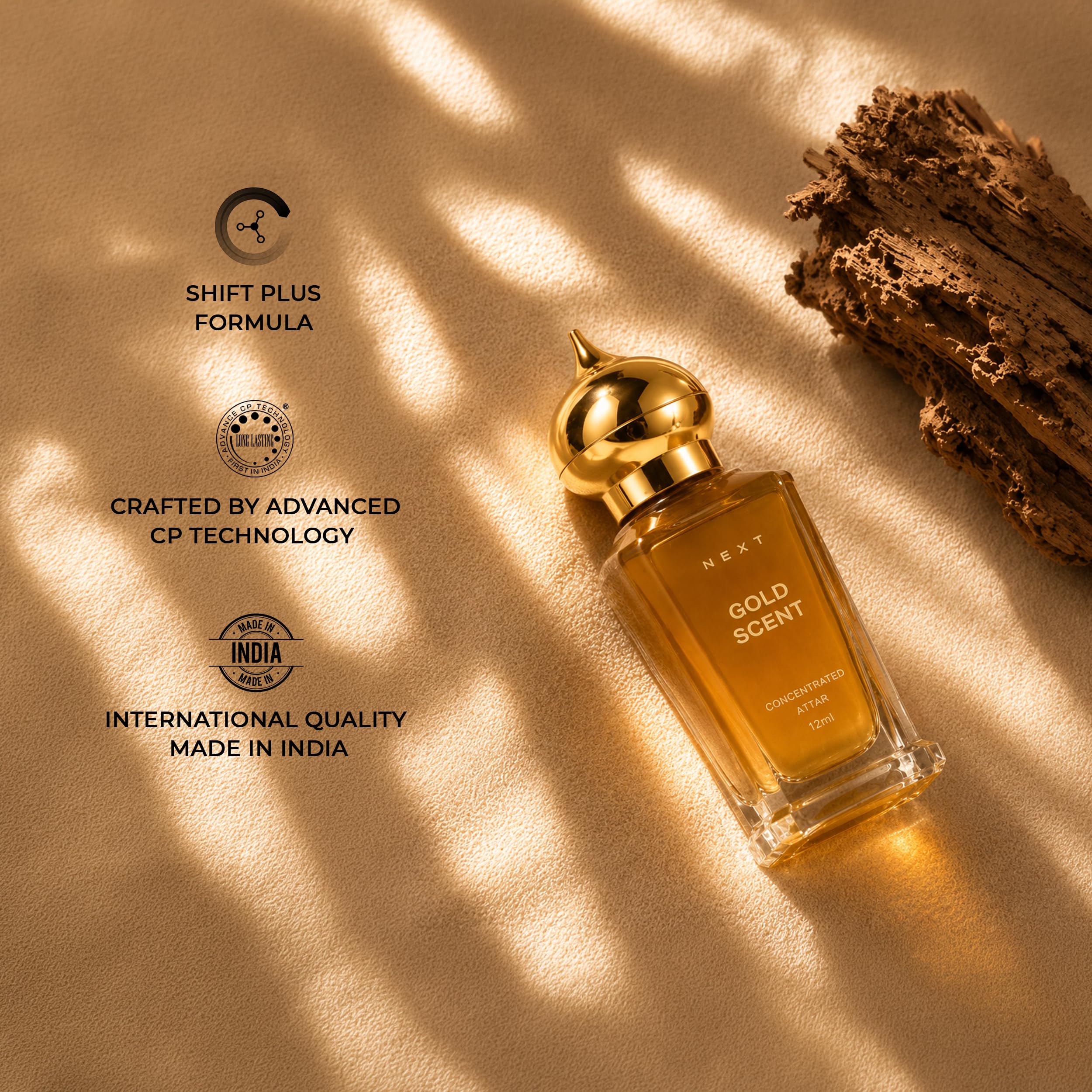 Next Care Gold Scent Attar Roll On for Men & Women 12ml (Gold Scent) 4