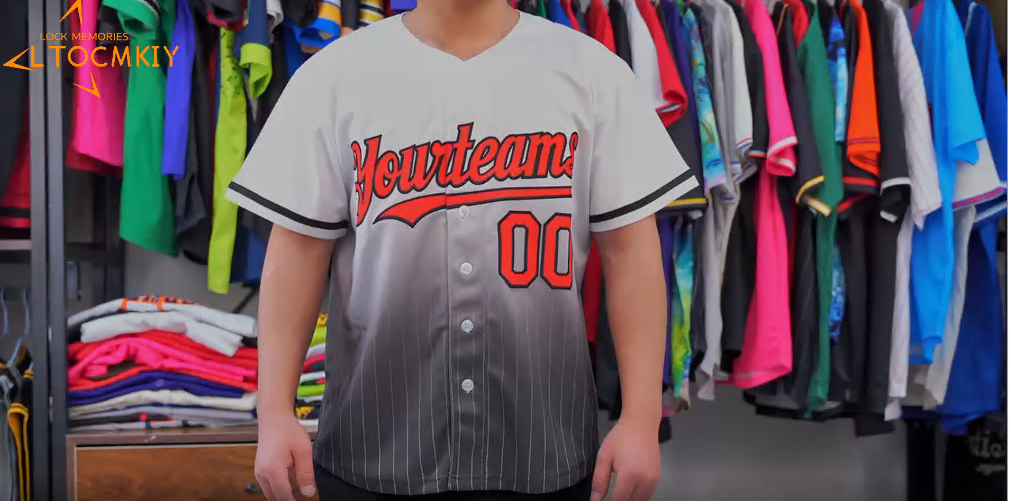 Custom Gradient Baseball Jersey Men Women Youth Personalized Baseball Shirts Sports Uniform Stitched Name Number Logo miniatura 6