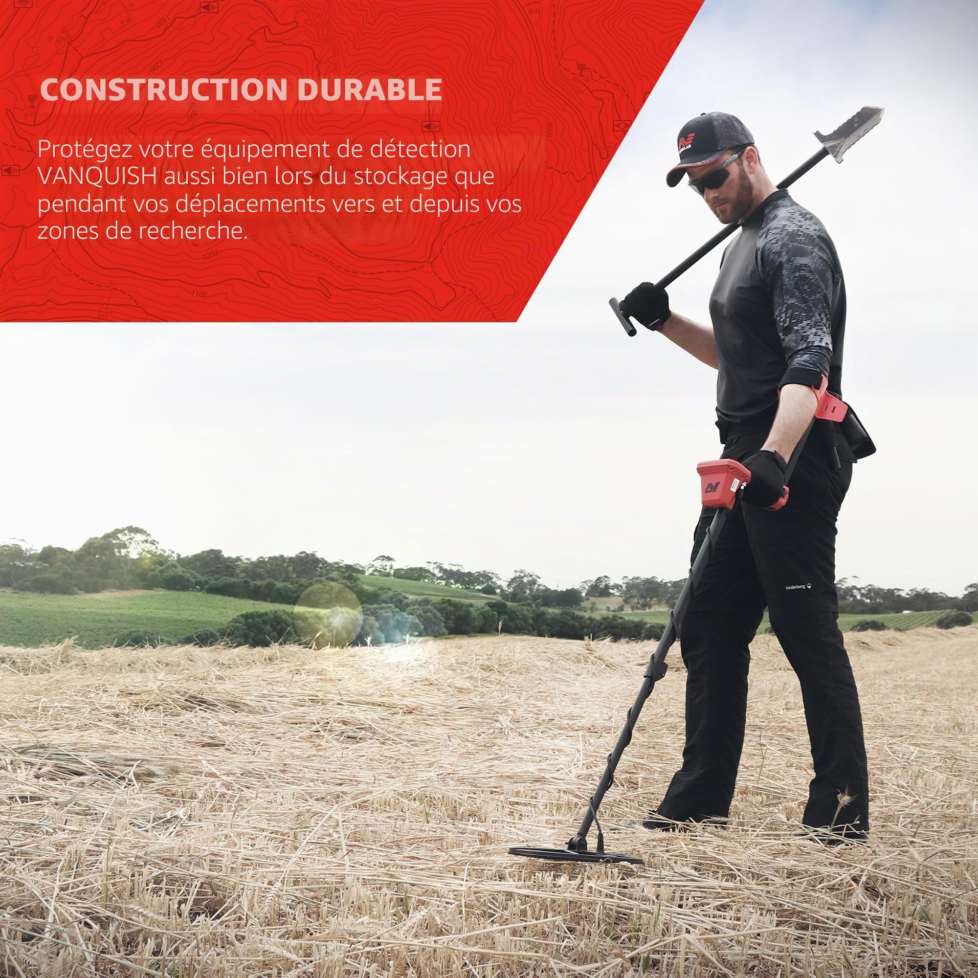 Minelab Vanquish Sac de Transport pour détecteur de métaux