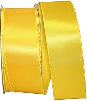 Vista 25 de Reliant Ribbon 92575W-050-40F - Cinta decorativa, 2-1/2 pulgadas x 10 yardas, azul real