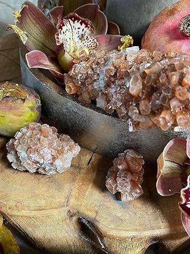 Miniatura 4 de Mineralist Collection Piedras curativas, trozo de aragonita de alta energía, cristal espiritual decorativo, trozo natural para meditación, chakra,