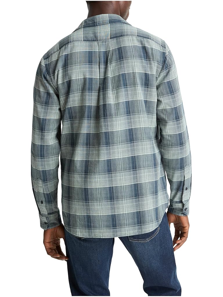 Blue Vince Big Sky Plaid Long Sleeve Shirt