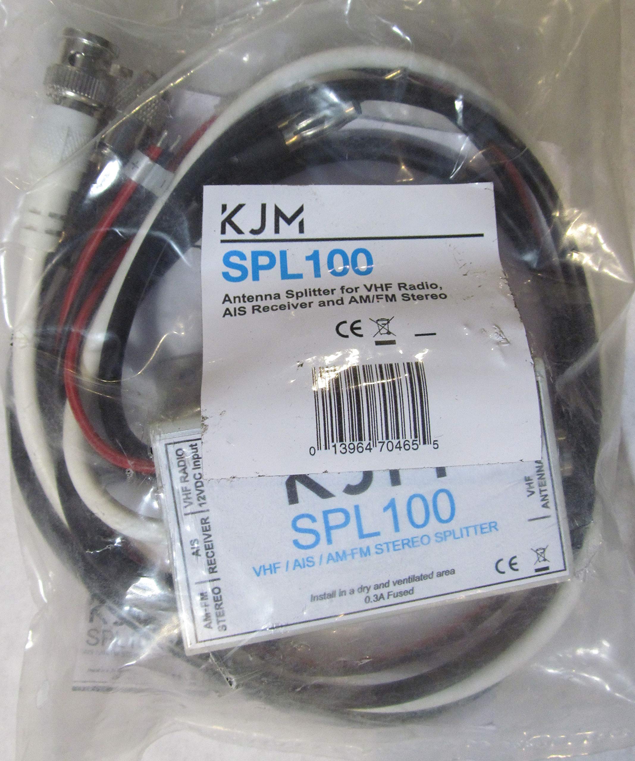 KJM VHF (TX/RX) AIS & AM/FM (RX) Splitter