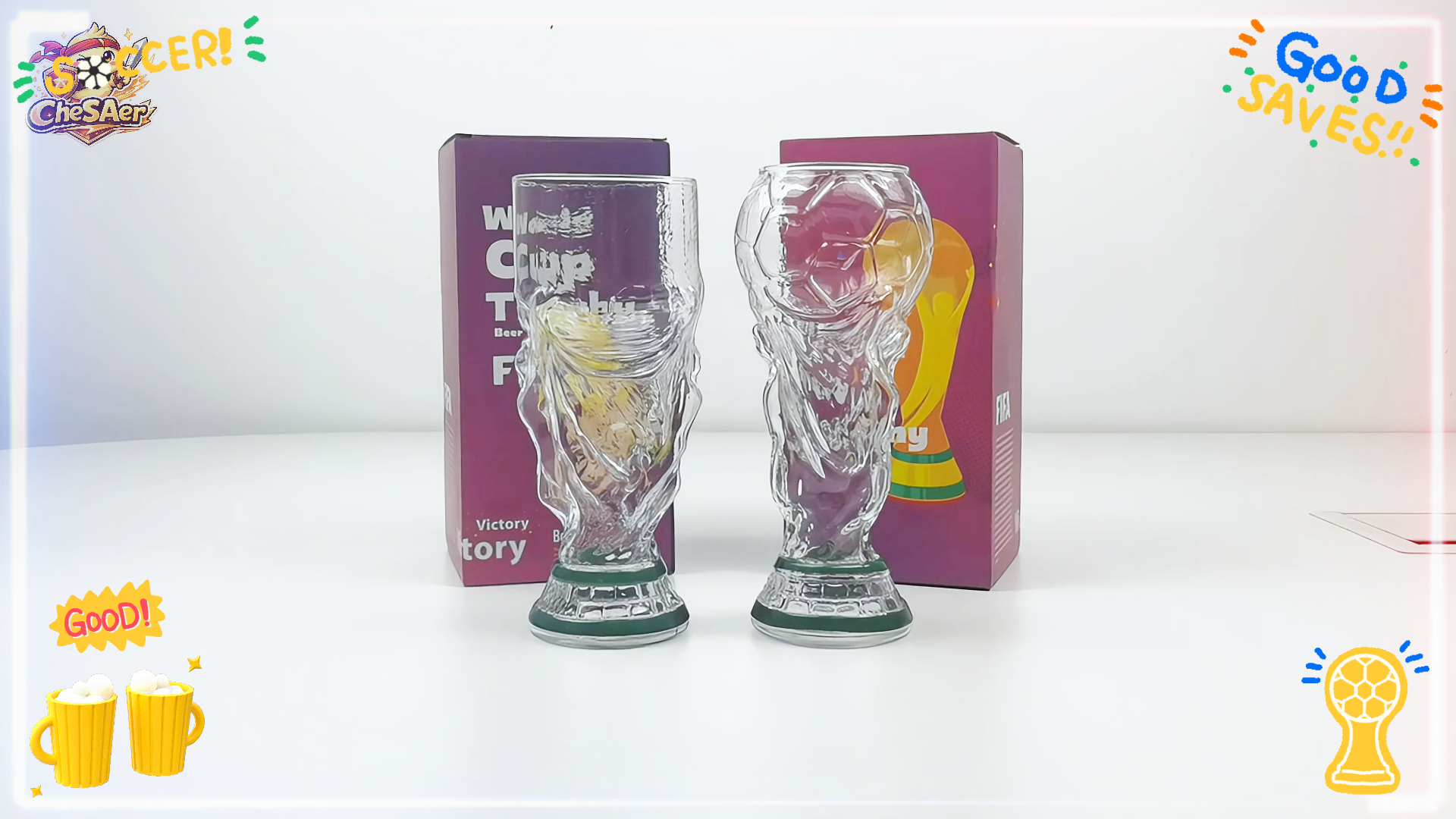 Amazon.co.jp: 2026 W杯 ワールド サッカー ビアジョッキ 500ml 大容量