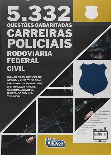 5332 Questões Gabaritadas. Carreiras Policiais