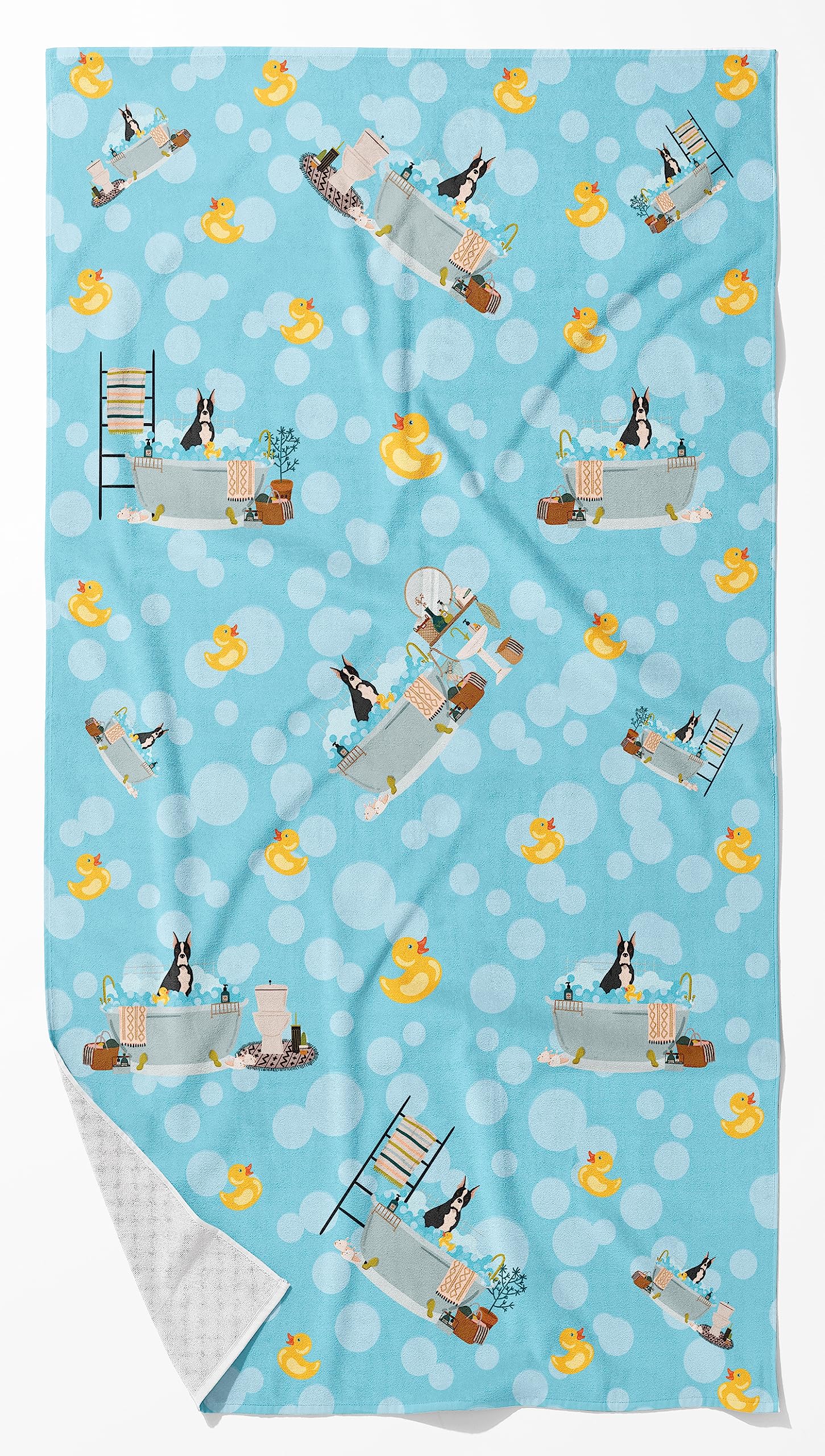 Serviette de bain Boxer Noir pour vos moments de détente à la plage
