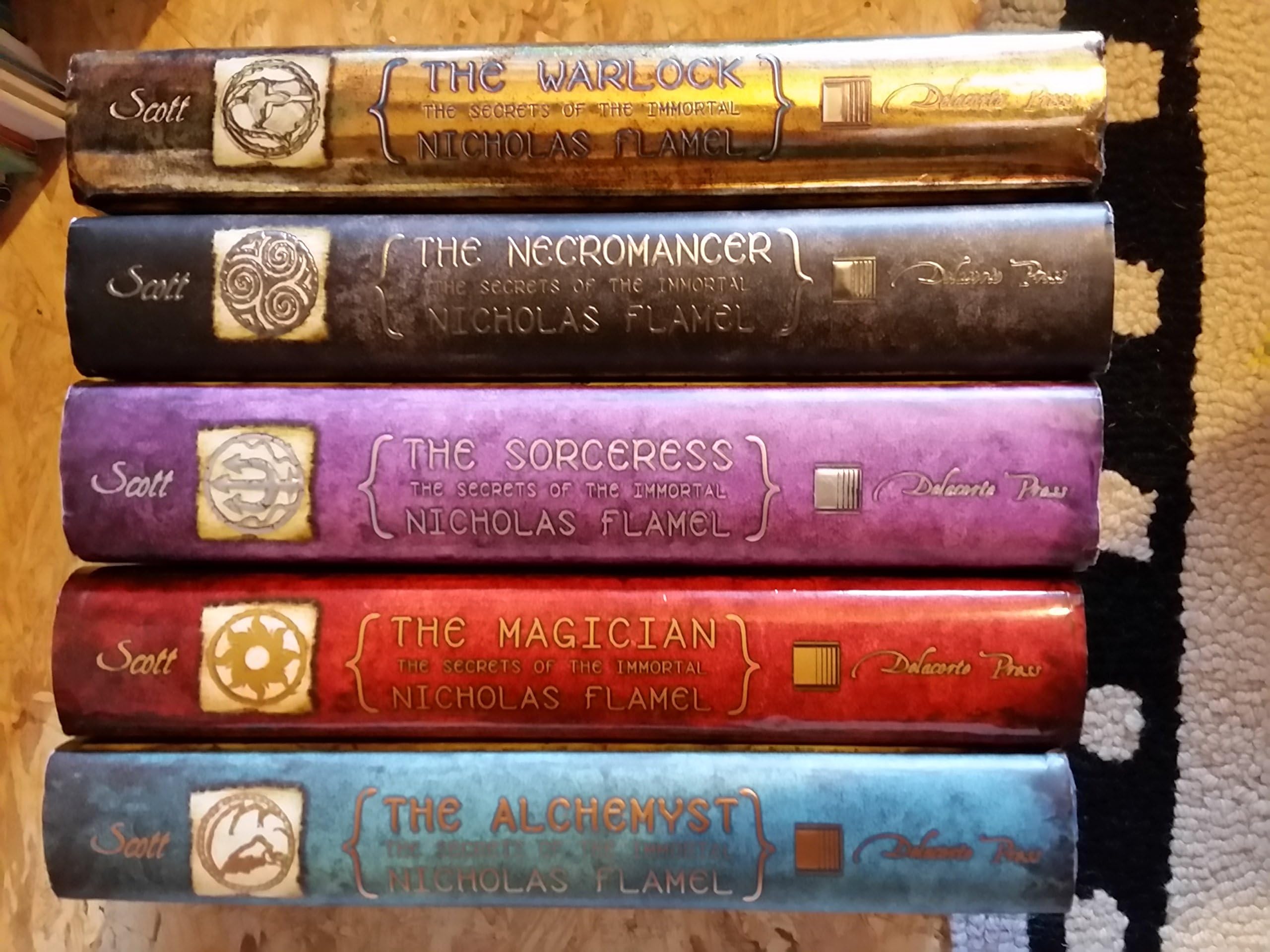 The Secrets of the Immortal Nicholas Flamel Series (5 Books Set)
