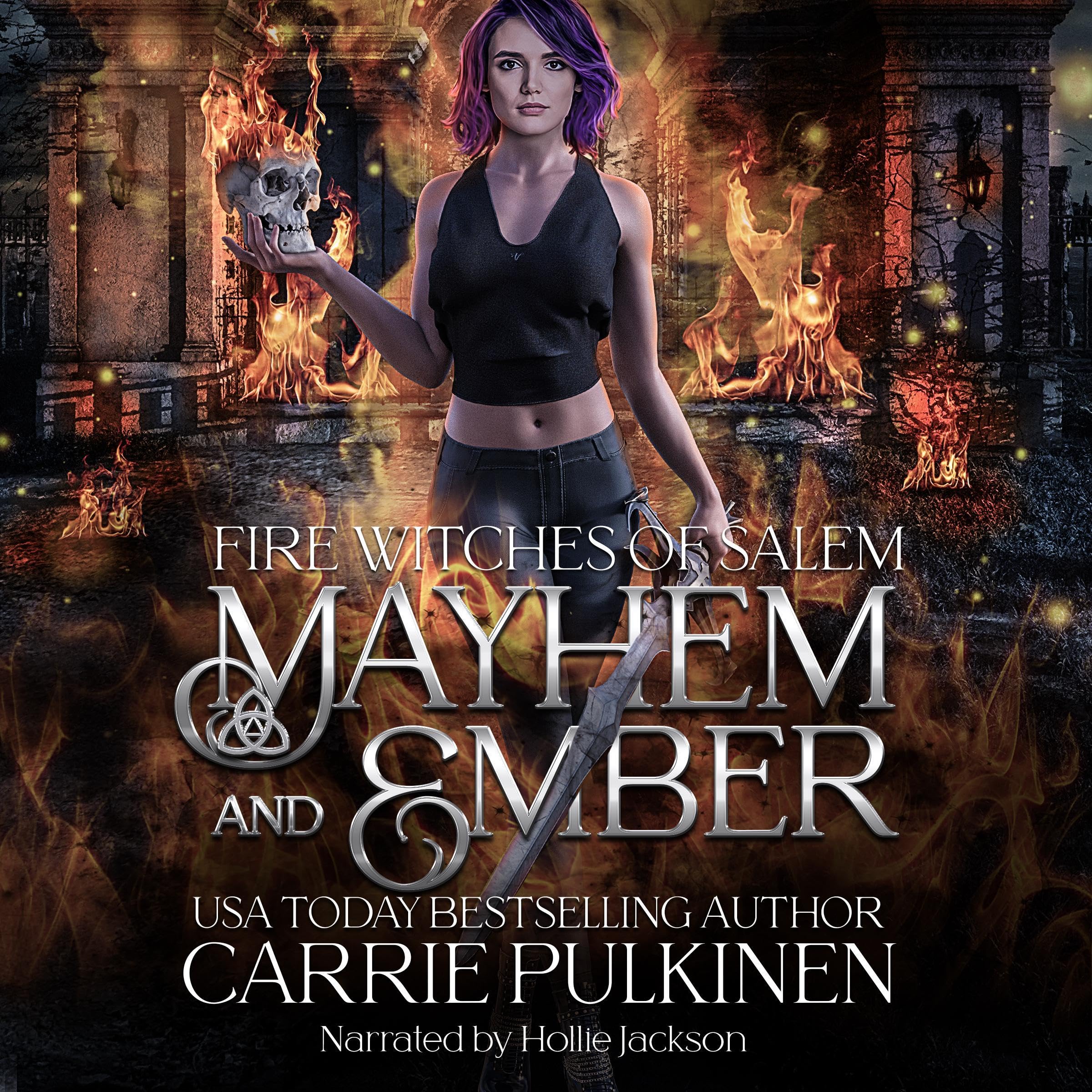 Cover art for Mayhem and Ember