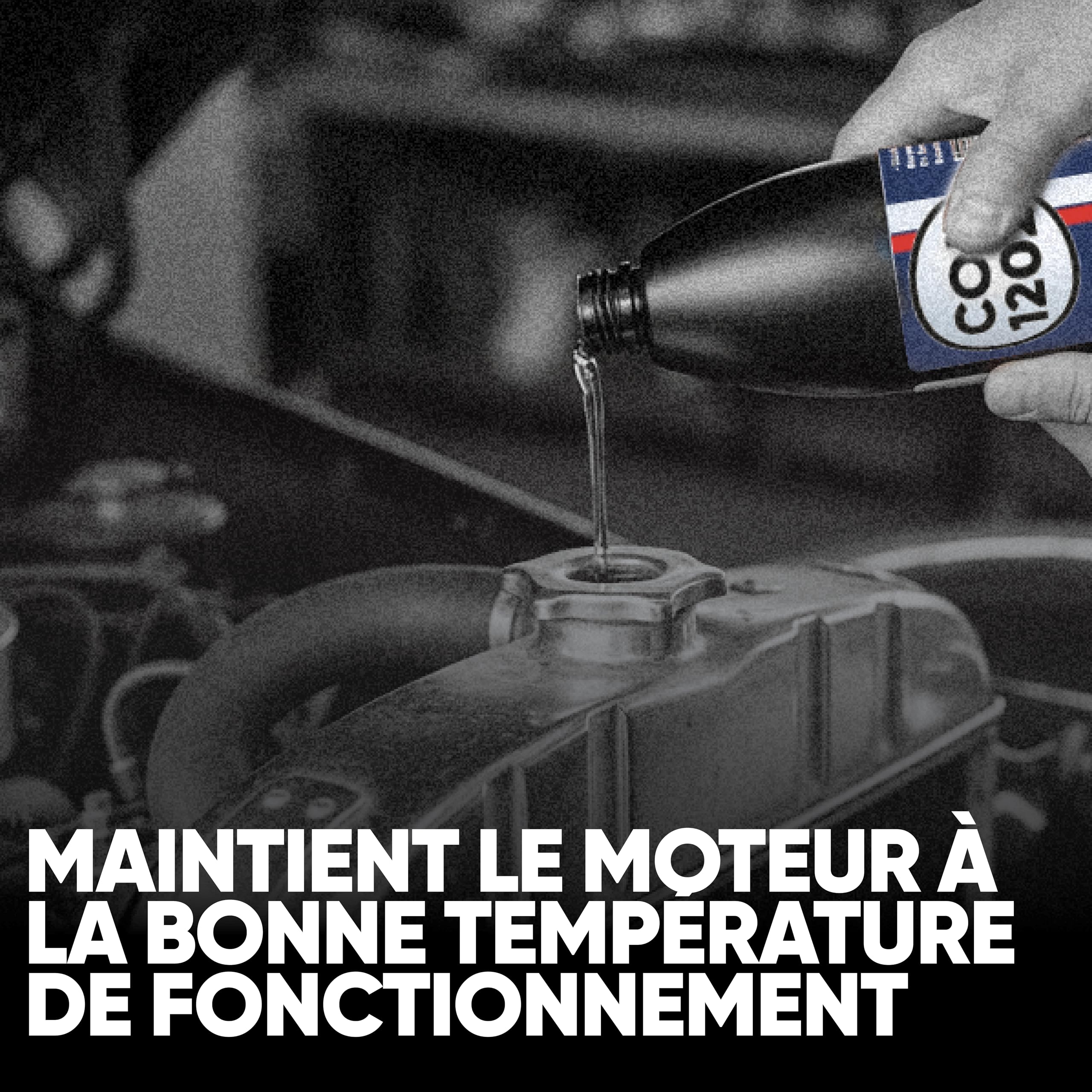 ERRECOM COL 1202 Classic Cool Liquide de Refroidissement sans Eau pour Moteur de Voitures Anciennes et Classiques, -40°C à +190°C, Protège Contre la Surchauffe et la Corrosion,Bidon de 5 L