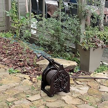 Amazon | グリーンライフ ホースリール 景観と調和する