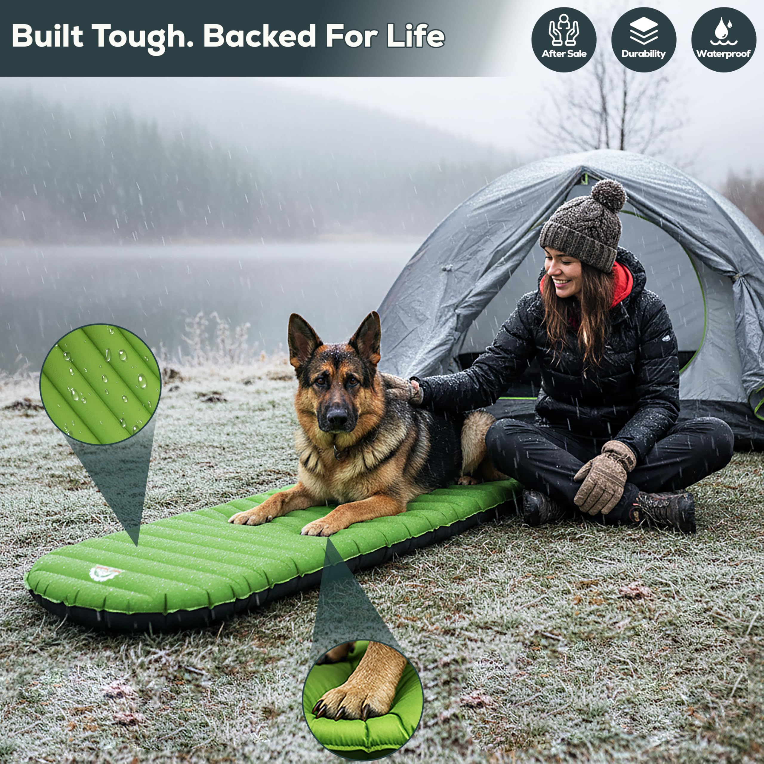 Amazon.co.jp: Gear Doctors Ultra Lightweight Air Mat ApolloAir