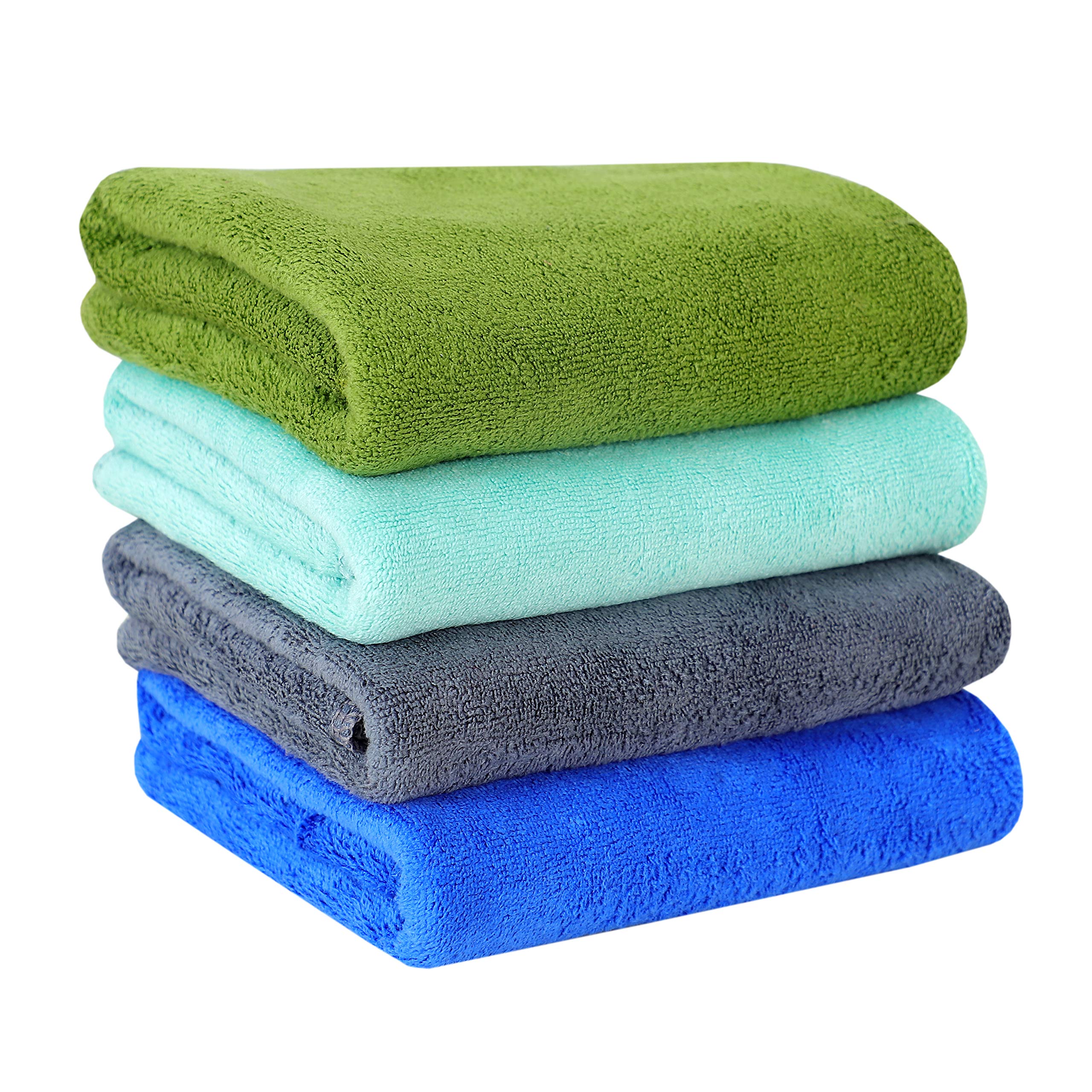 Yellow Weaves Super Soft Microfiber Hand Towels, Gym & Workout Towels 400 GSM, Set of 4, Multicolour (B08R1KS232) Amazon Price History, Amazon Price Tracker