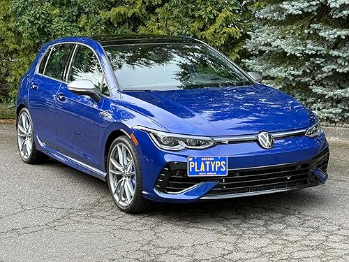 Miniatura 4 de CravenSpeed Platypus Soporte para placa de matrícula compatible con Volkswagen GTI y Golf R 2018-2021  Sin taladrar  Se instala en segundos  Hecho