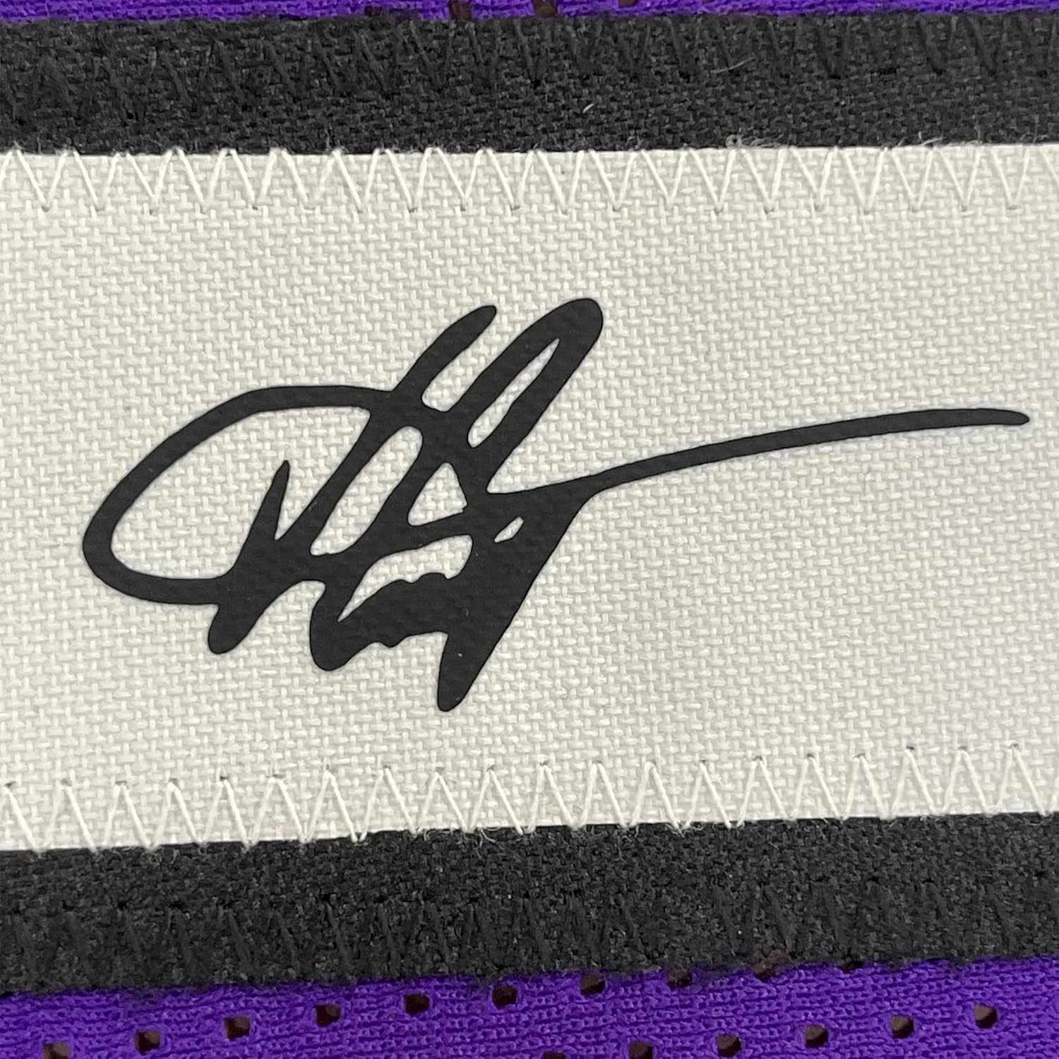 Framed Facsimile Autographed Vince Carter 35x39 Toronto Purple Reprint Laser Auto Basketball Jersey - Image 2