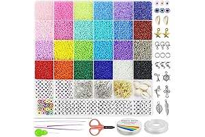 Redtwo Glass Seed Beads: Unleash Your Creativity with Vibrant Hues and Endless Crafting Possibilities