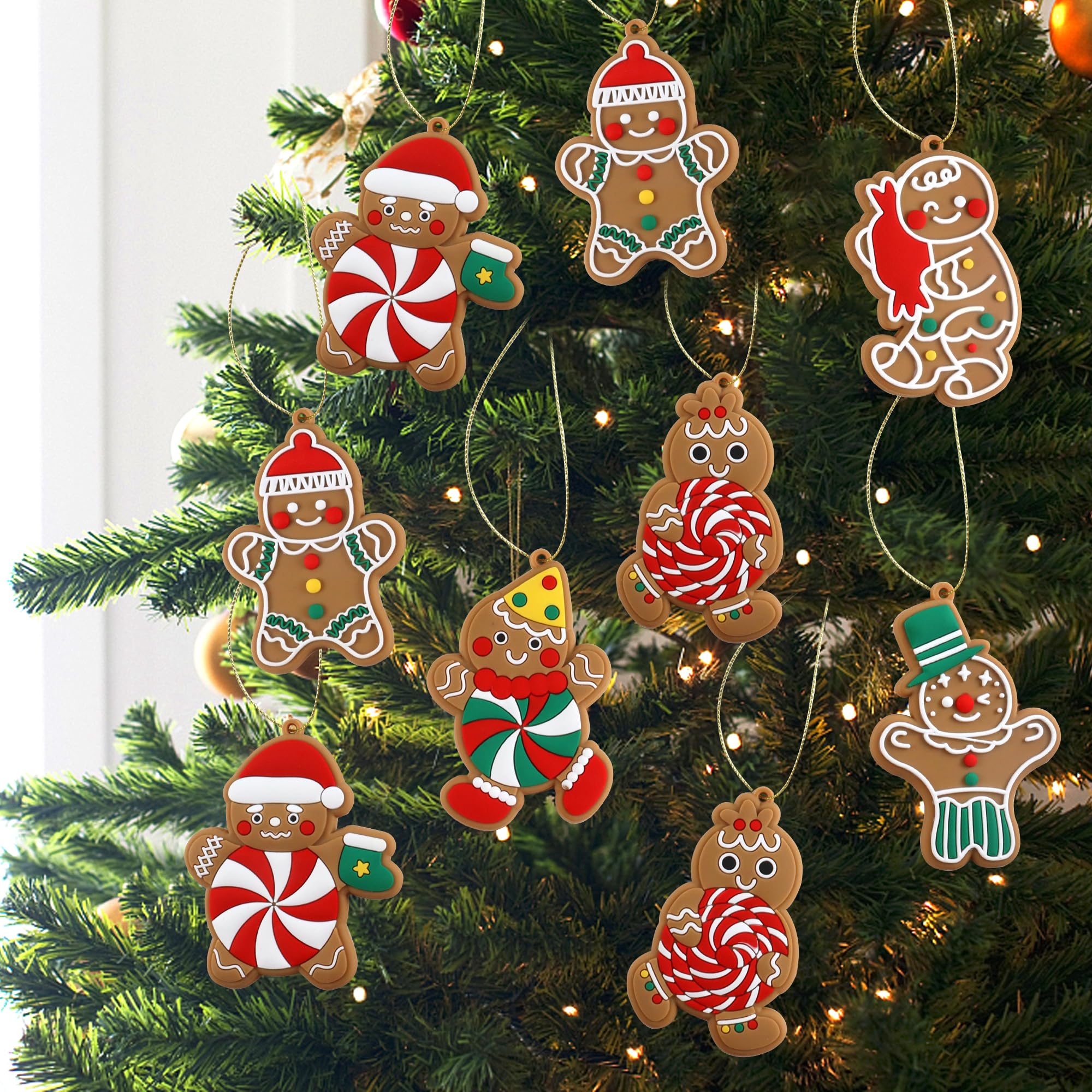 Amazon.co.jp: ジンジャーブレッド クリスマスデコレーション ツリー