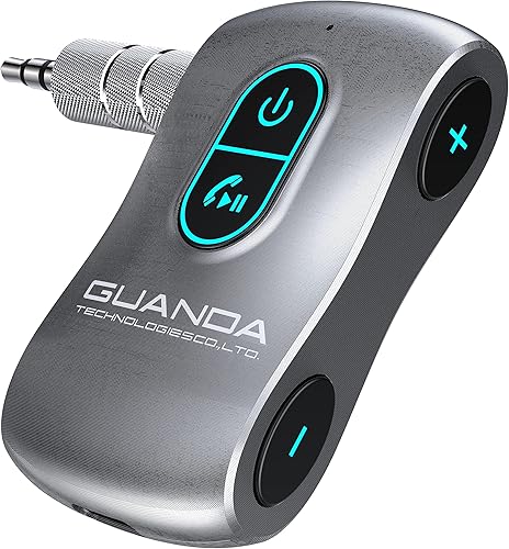 Miniatura 6 de GUANDA TECHNOLOGIES CO., LTD. Receptor Bluetooth 5.0 para coche, soporte para teléfono de automóvil, soporte de teléfono mejorado para automóvil,