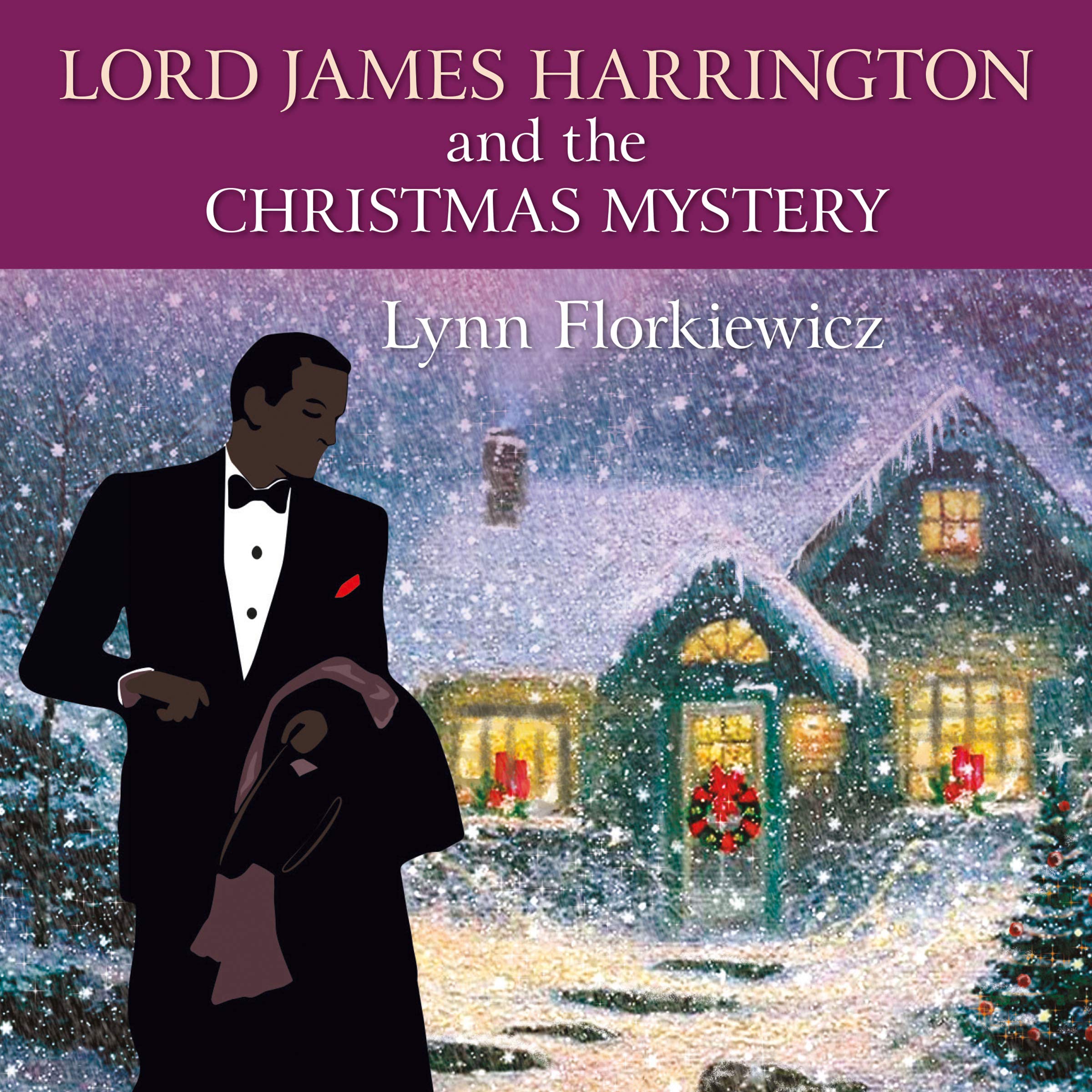 Cover art for Lord James Harrington and the Christmas Mystery