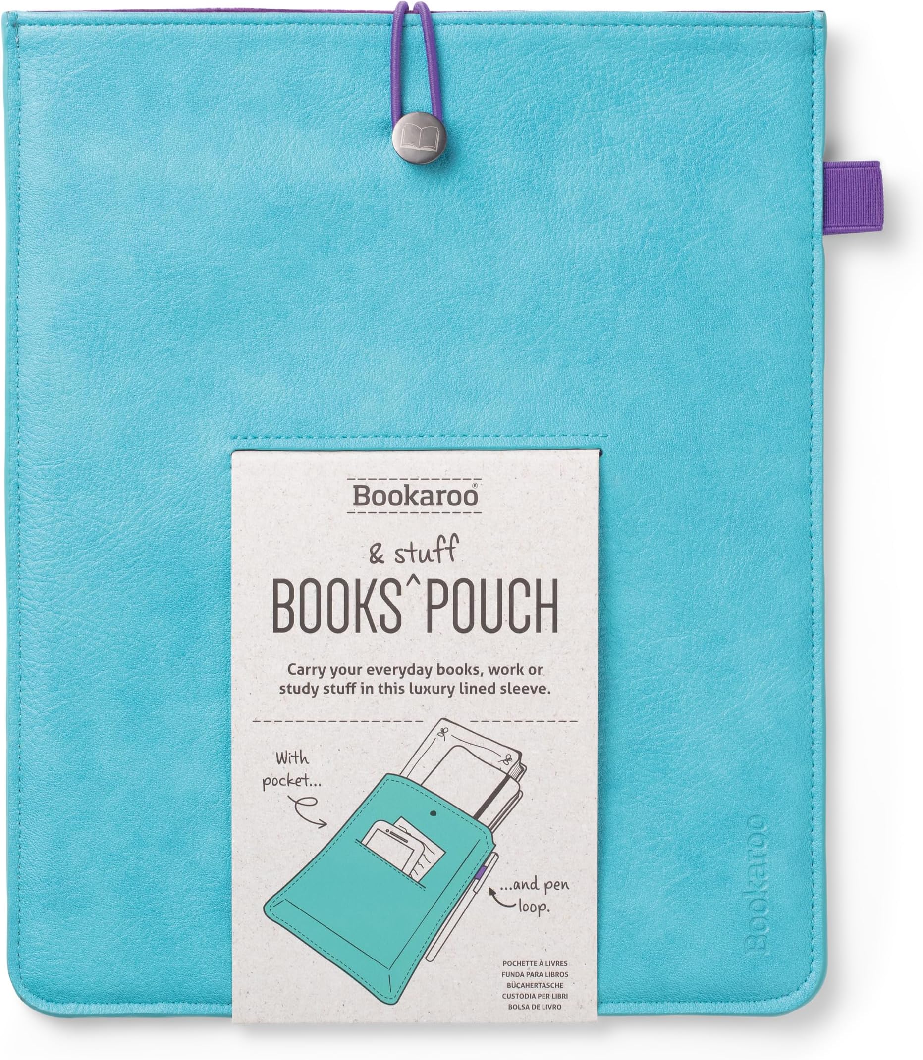 IF Bookaroo Books & Stuff Pouch - Turquoise
