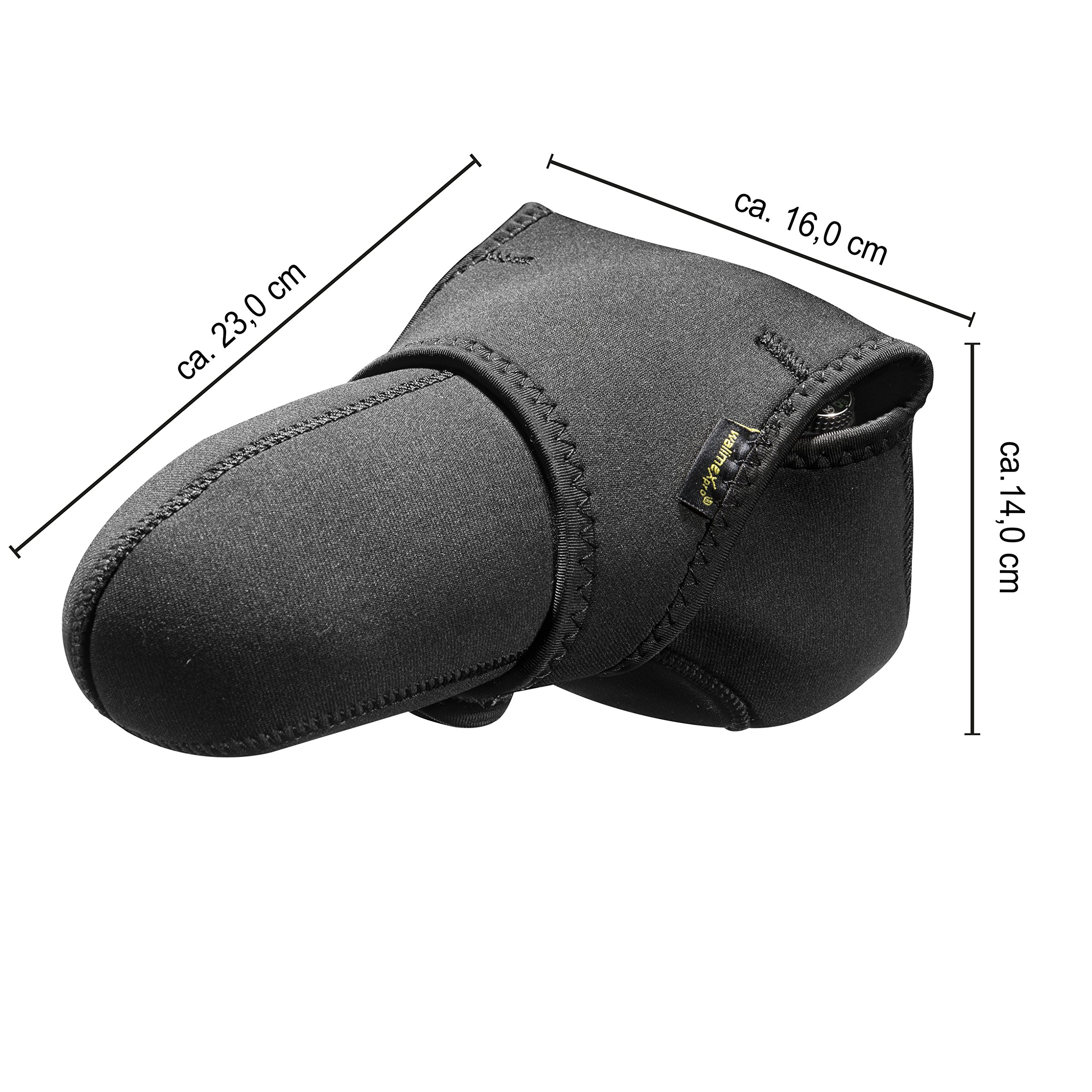 Walimex pro Neopren pokrowiec ochronny na aparat L (do dużych kamer z dołączonym obiektywem do maks. głębokości 23 cm)