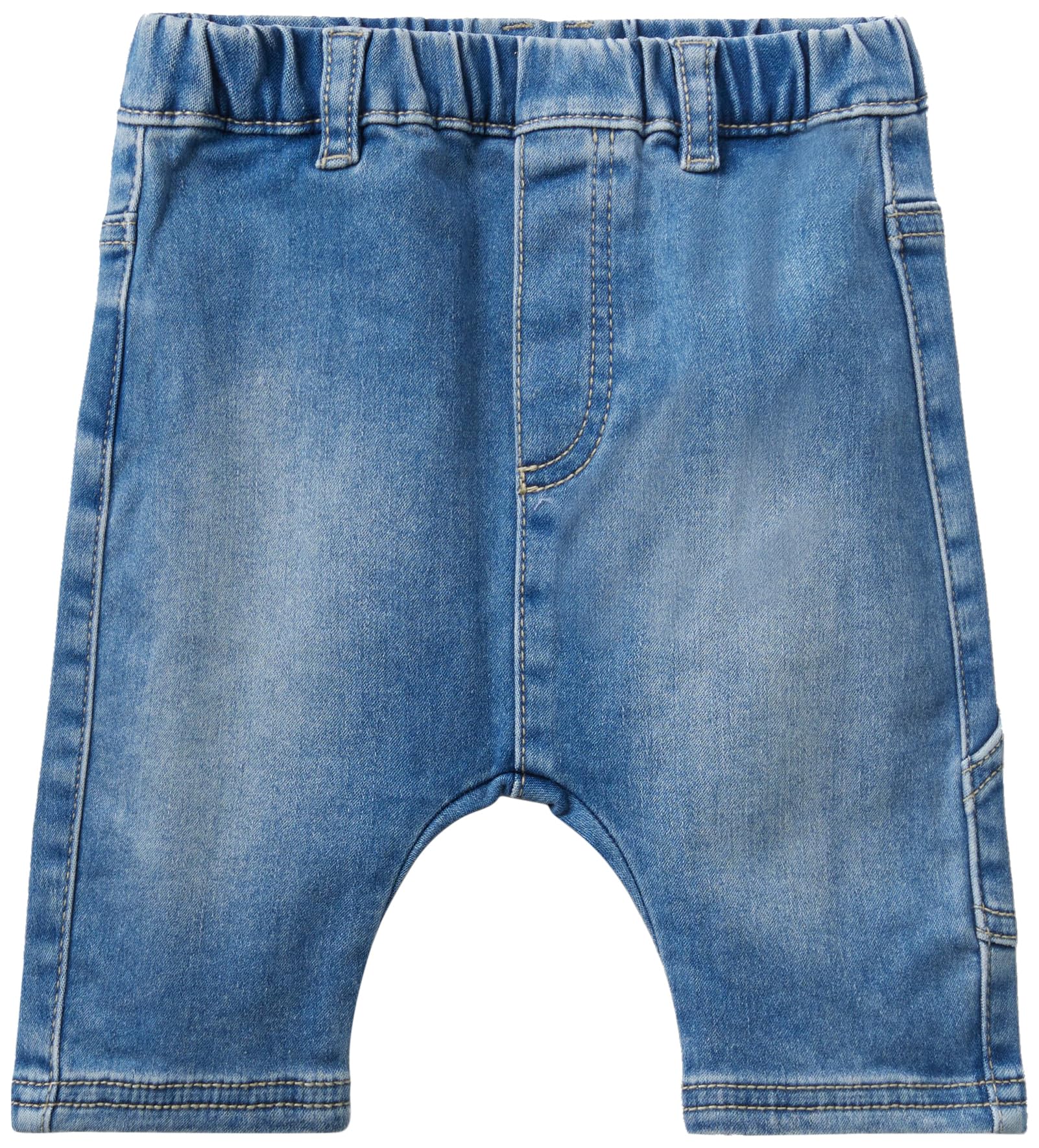 United Colors of Benetton Pantalone 4MAGAF00U Jeans, BLU Denim 901, 74 cm para Bebés