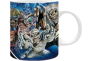 GB eye Iron Maiden Coffee Mug: A Headbanger's Brew