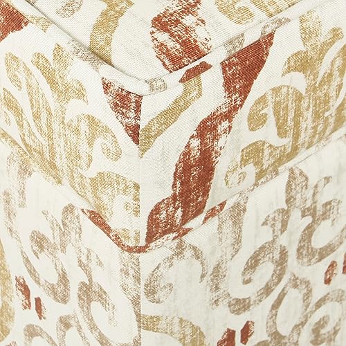 Miniatura 37 de Spatial Order Decoración del hogar | Otomana tapizada mediana rectangular de almacenamiento | Otomana con tapa con bisagras con almacenamiento para