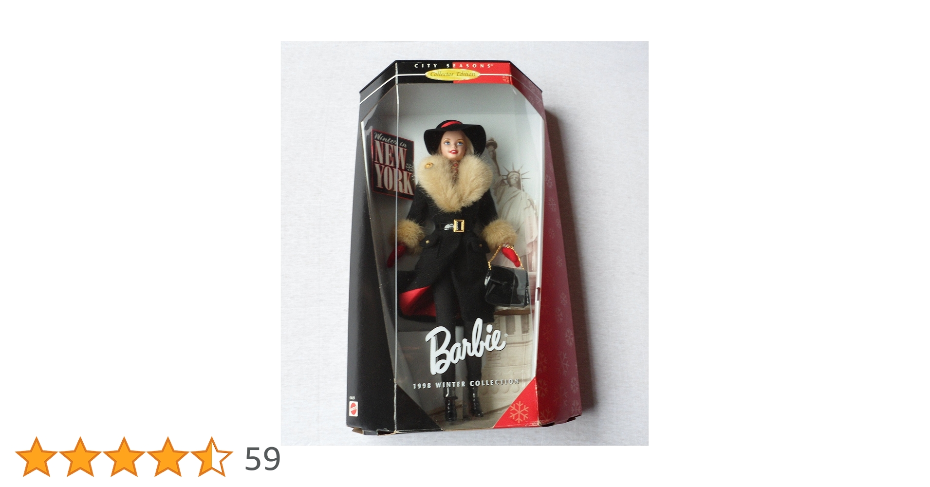 Amazon.co.jp: バービーWinter In New York Barbie Collector Doll Amazon.co.jp: バービーWinter In New York Barbie Collector Doll