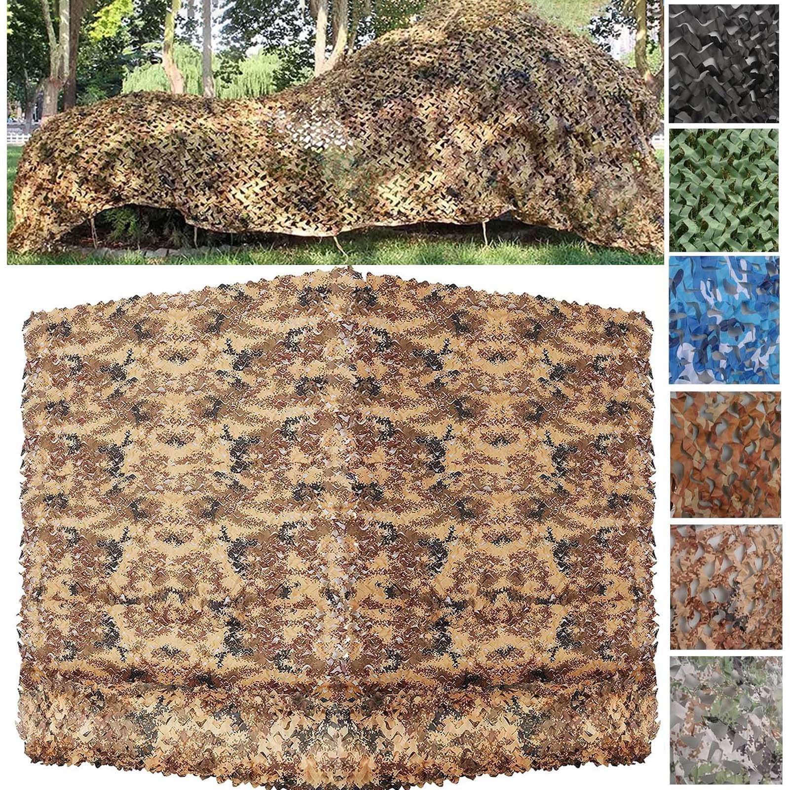 Camouflage Net,Camo Netting,Military Camo Net,Hunting Shooting Hide Camouflage Netting,for Kid Party Game Photography Hide Outdoor Camping Decoration Car Cover,Wilderness,3X3m/9.84x9.84ft