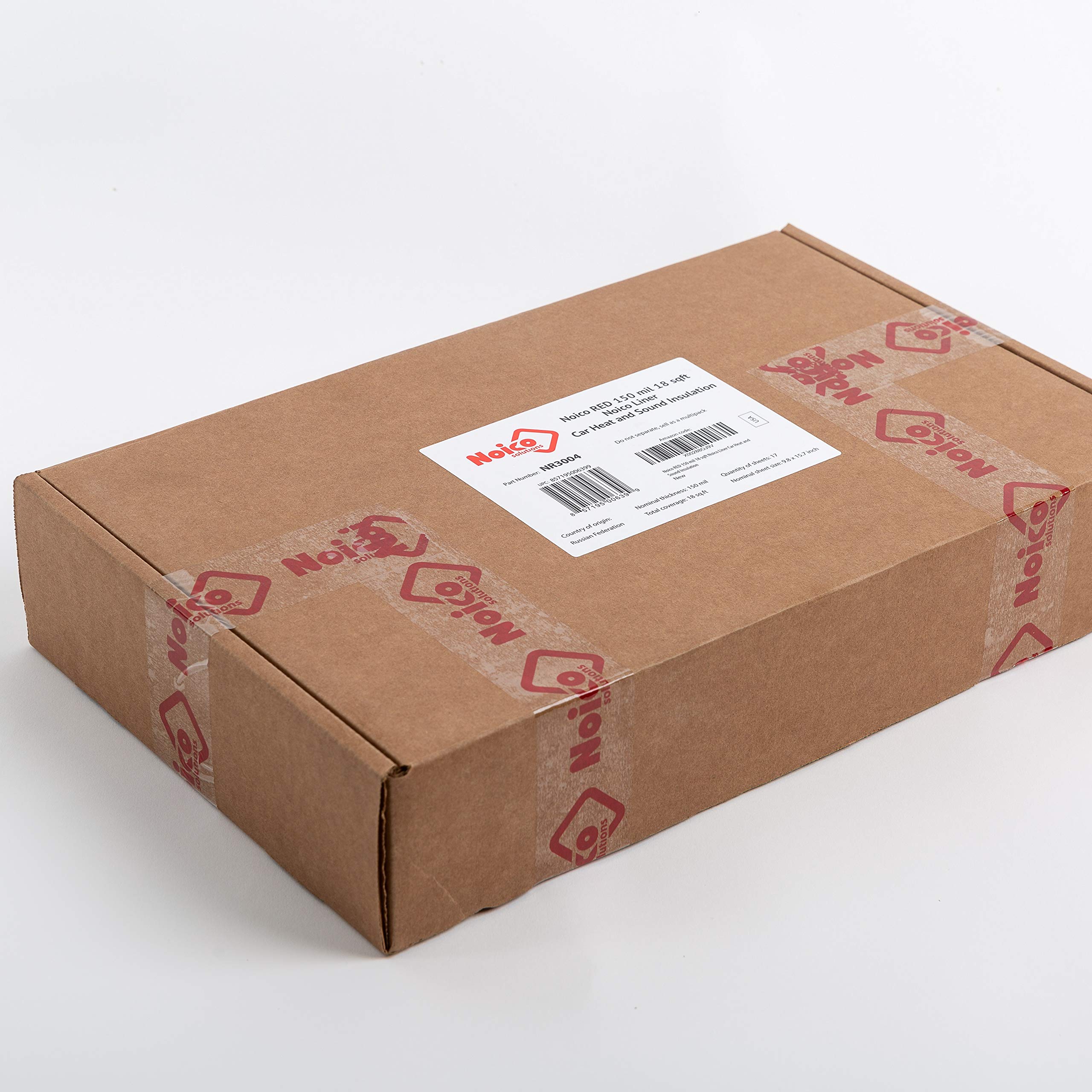 Noico Rosso 4 mm 1.7 mq l'isolante acustico e termico per auto