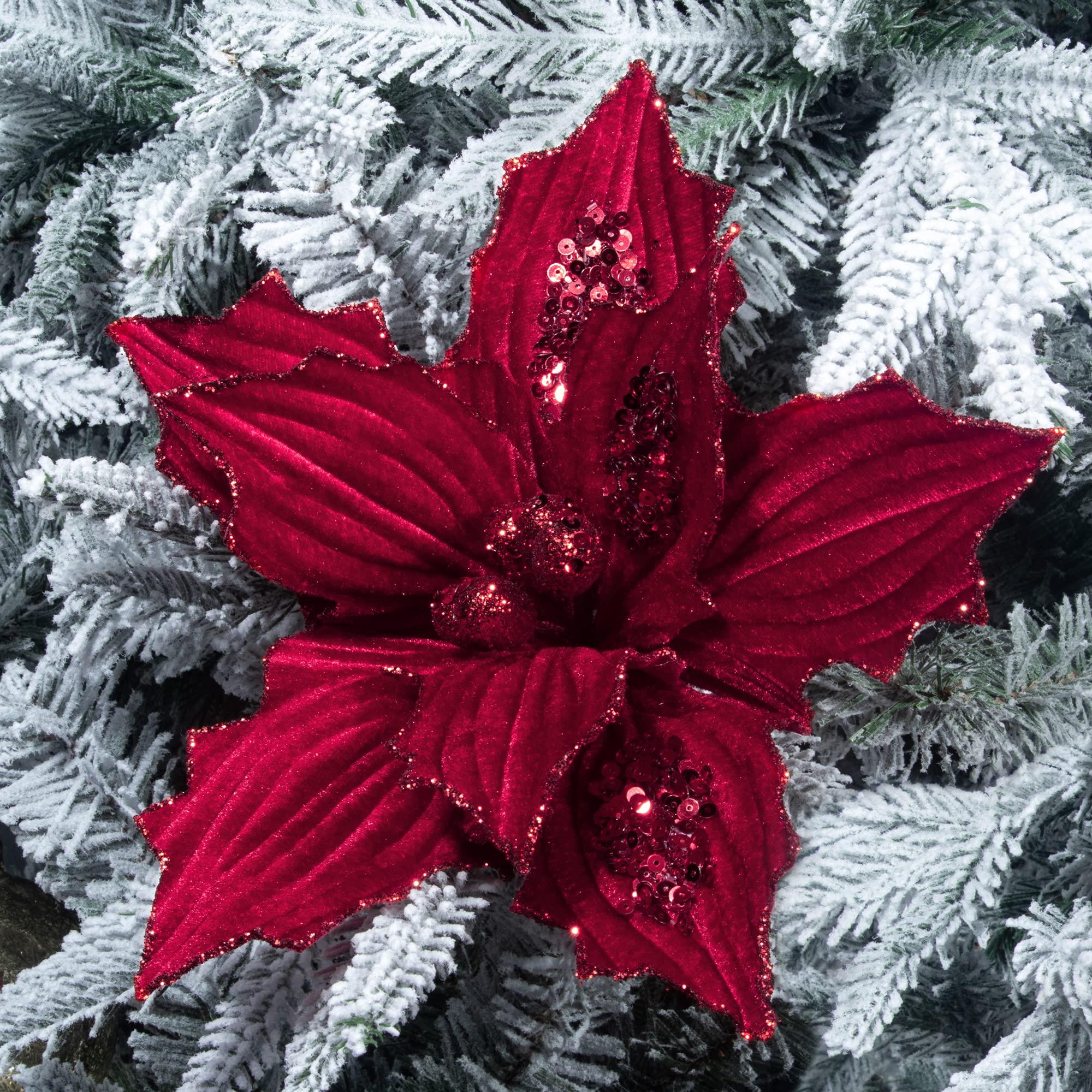 Farfalla argento addobbi decorazioni per albero di natale 6pz ornamenti