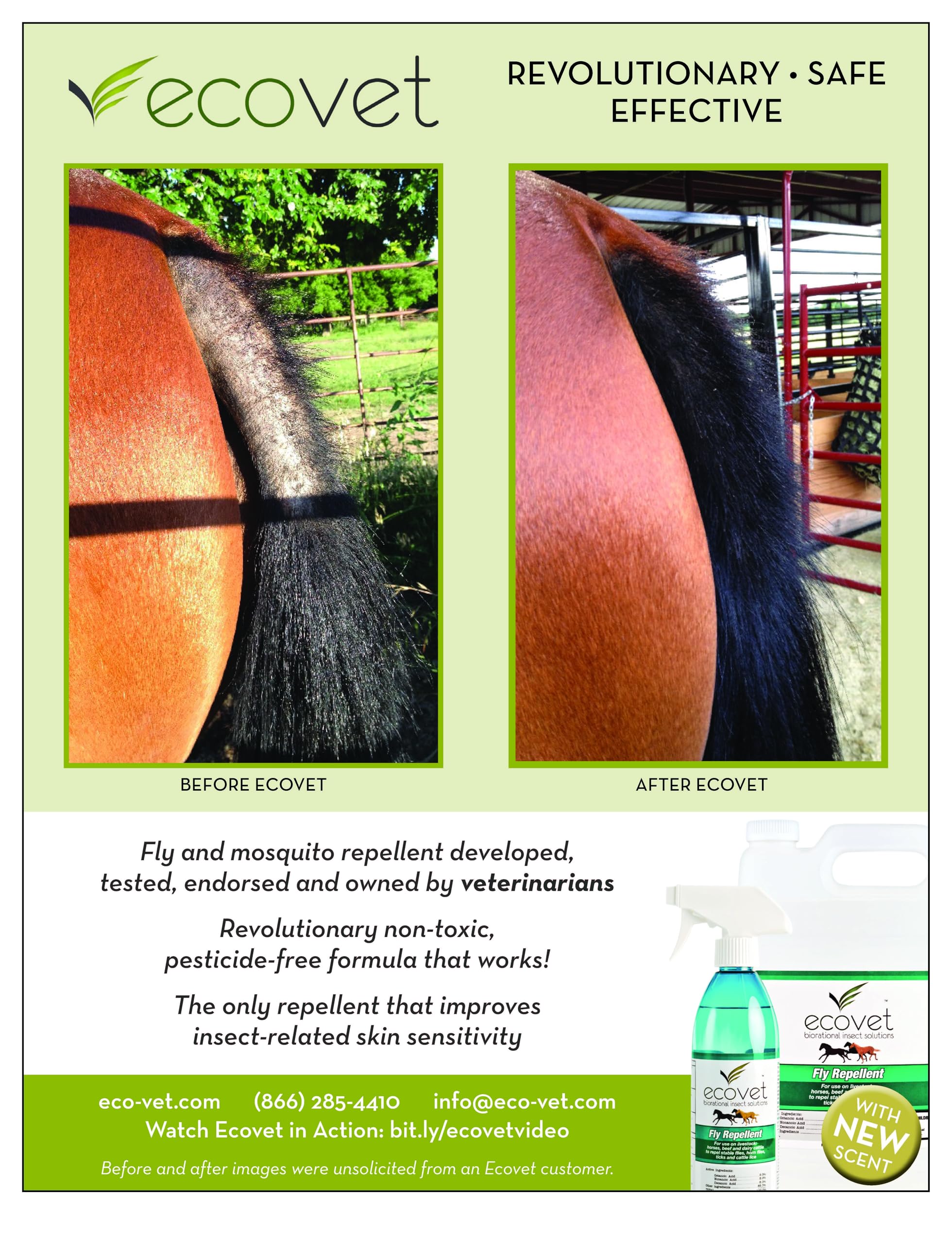 Ecovet Fly Spray Repellent/Insecticide, 18 oz - image 4