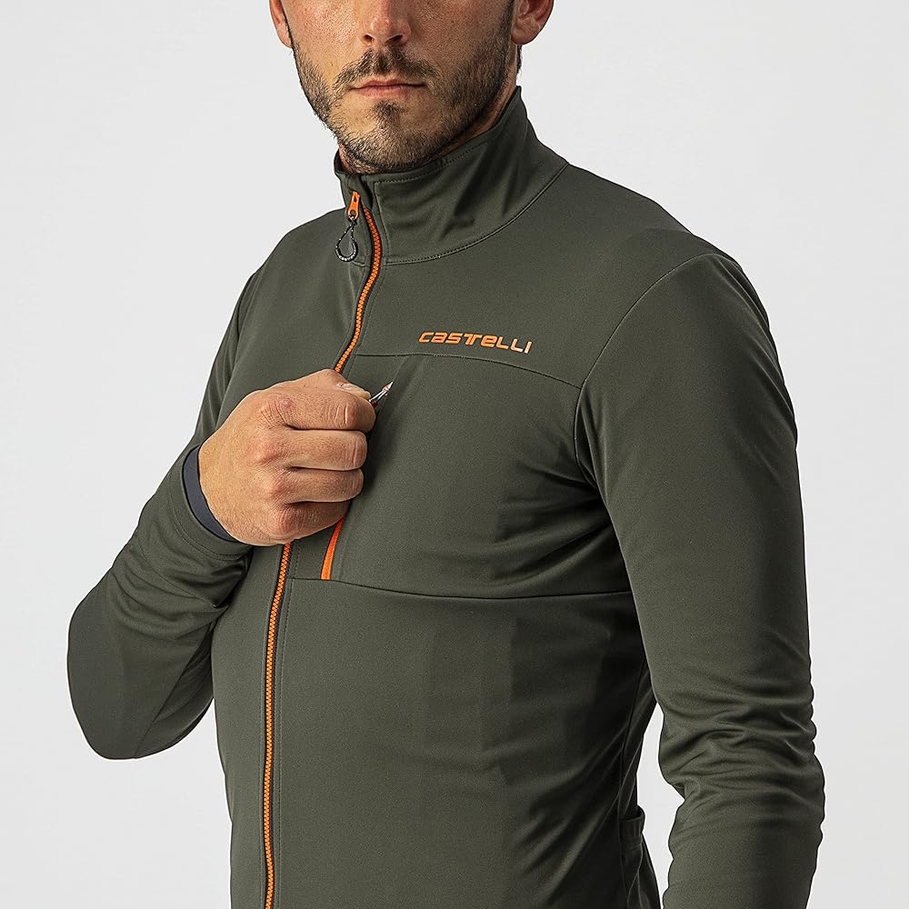 Amazon.com: CASTELLI Men's Go Jacket, Windproof, Water-Resistant