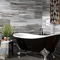 Vista 2 de Palisade Paneles de vinilo entrelazados para pared/salpicadero de 23.2 pulgadas x 11.1 pulgadas en granito Louvre (paquete de 10)