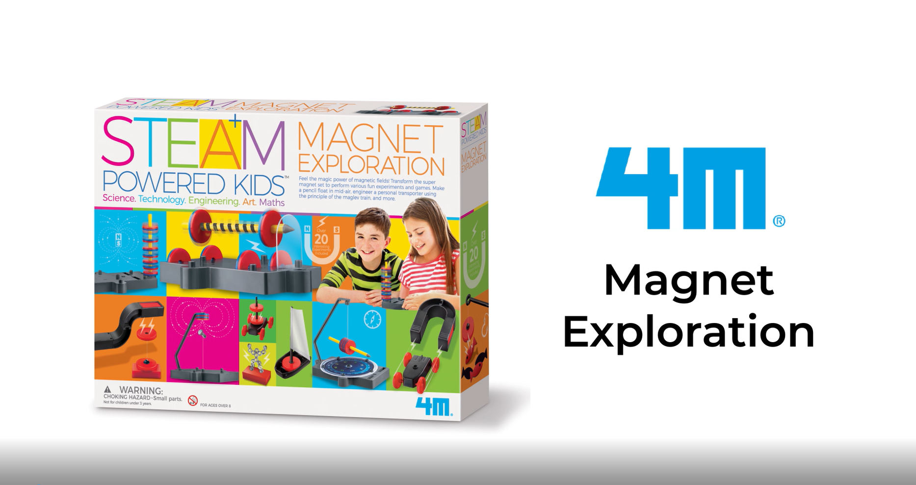 Amazon.com: 4M - STEAM Magnet Exploration - Hands-On Science Kit