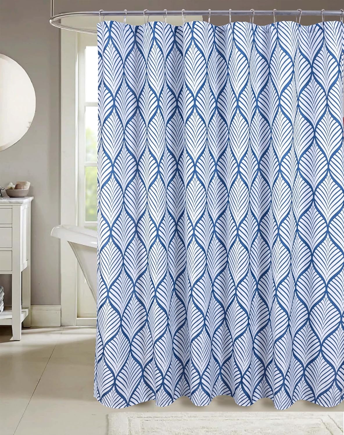 Serafina Home Hotel Quality Fabric Bathroom Shower Curtain