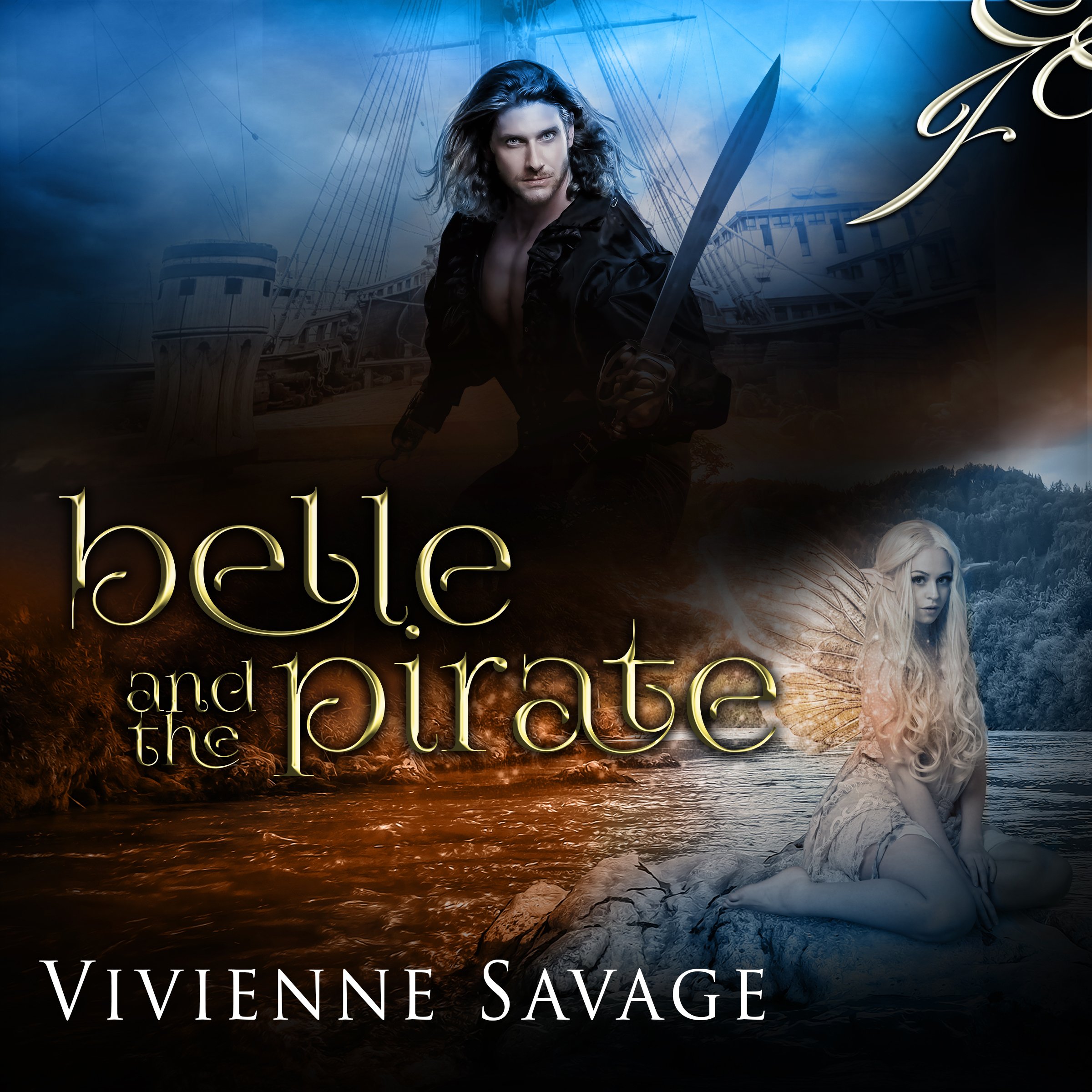 Cover art for Belle and the Pirate: An Adult Fairytale Romance