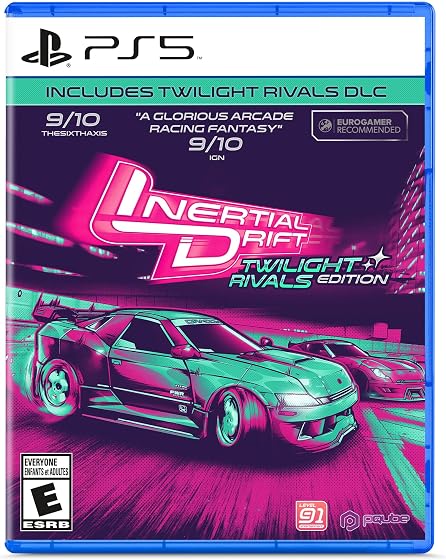 Review Inertial Drift: Twilight Rivals Edition. Drift duplo analógico e muito estilo no PS5