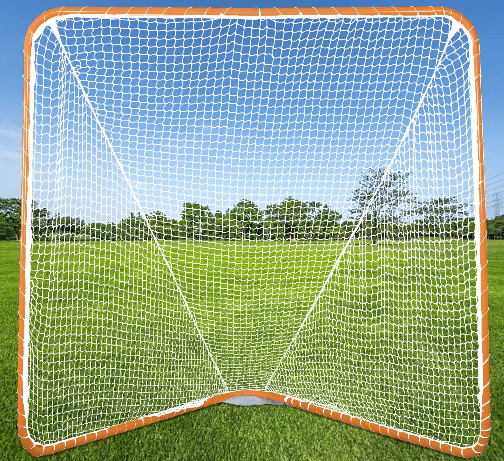 6x6x7 Lacrosse Goal Net Replacement - 6x6x7 Foot Heavy Duty Net With ...
