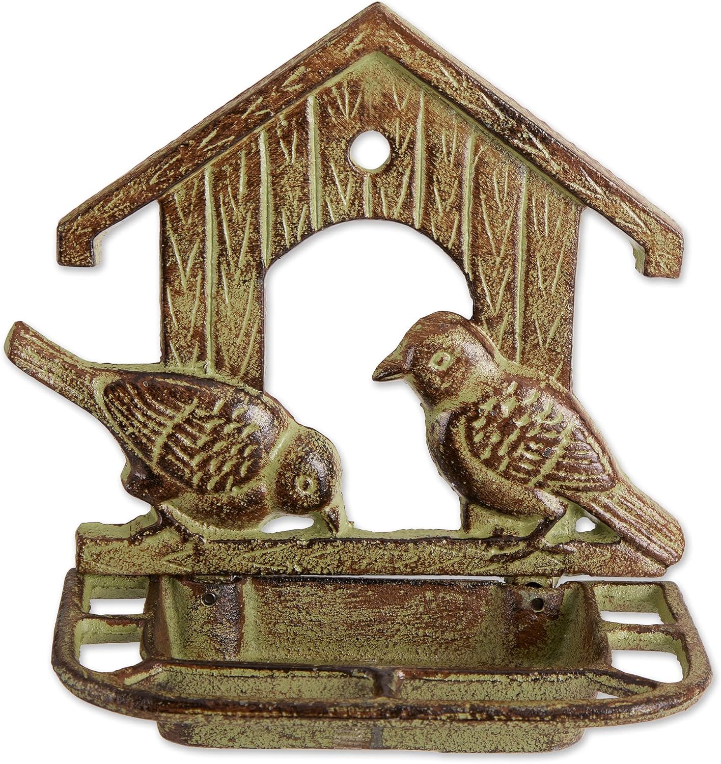 Accent Plus Wall Mounted Cast Iron Bird Feeder