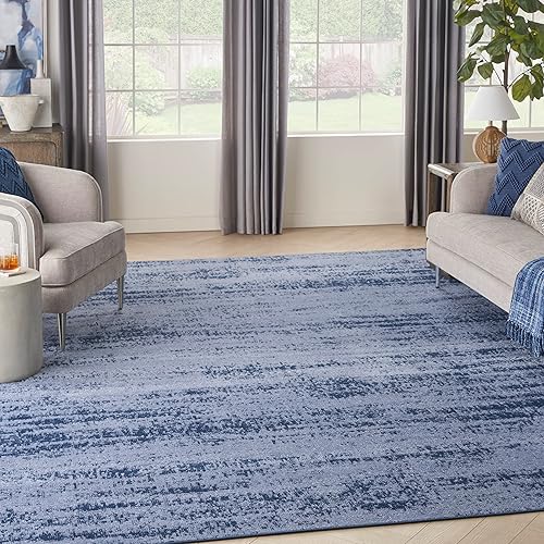 Vista 47 de Nourison Home Essentials - Alfombra moderna de 5 x 7 pies, gris/beige