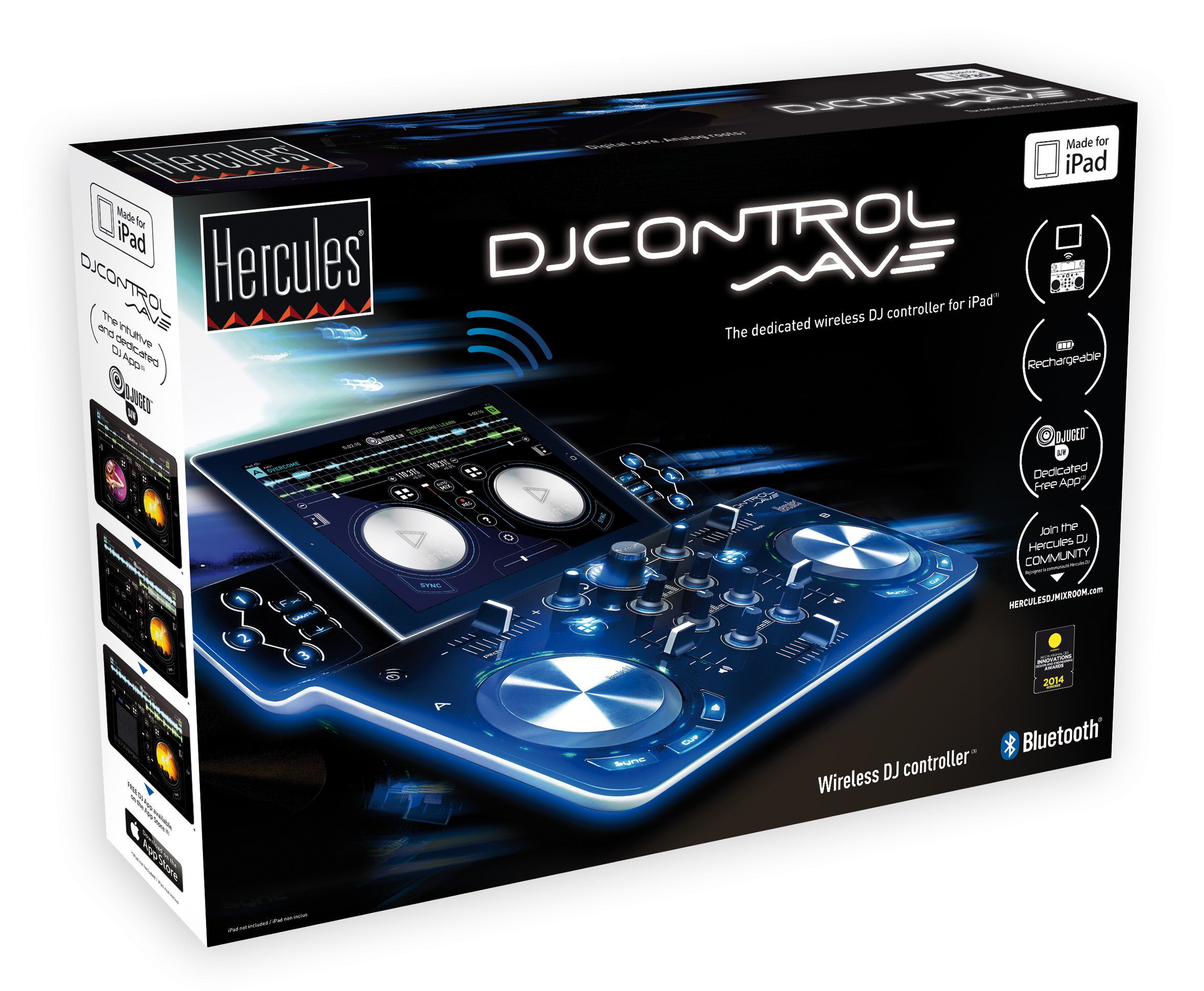 Amazon | 【国内正規品】Hercules iPad対応ワイヤレスDJコントローラー 