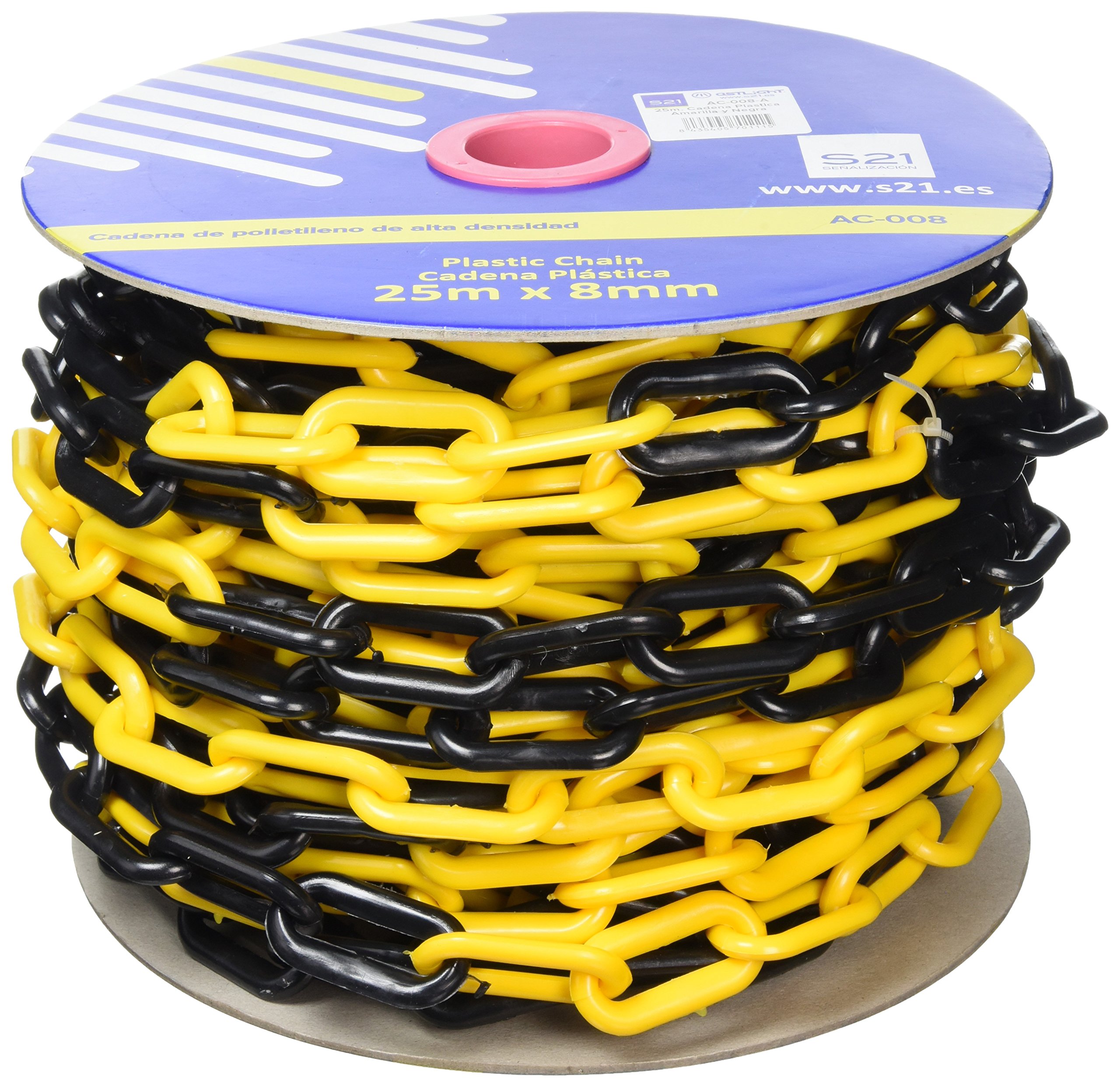 AC-008-A Catena di plastica Collegamento, Multicolore, 8 mm