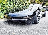 Vista 8 de iJDMTOY Conjunto de luz de giro LED DRL/Láser secuencial con lente ahumada para la parte delantera Compatible con Chevrolet Corvette C5