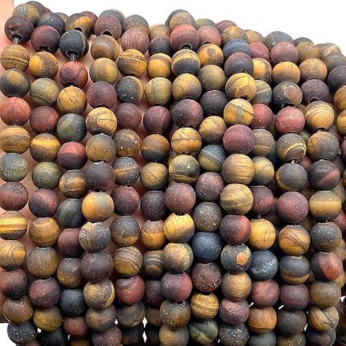 Miniatura 76 de ABCGEMS - Cuentas de morganita africana (agujero grande de 0.079 in)