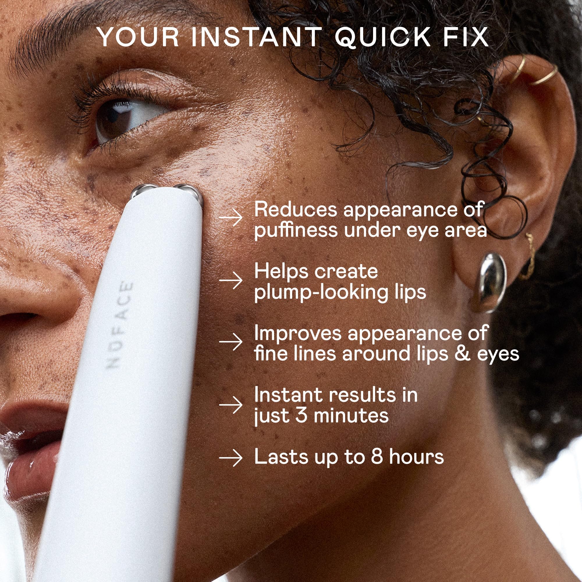 NUFACE FIX 美顔器 Amazon.com: NUFACE FIX MicroWand Microcurrent Facial Device, FDA