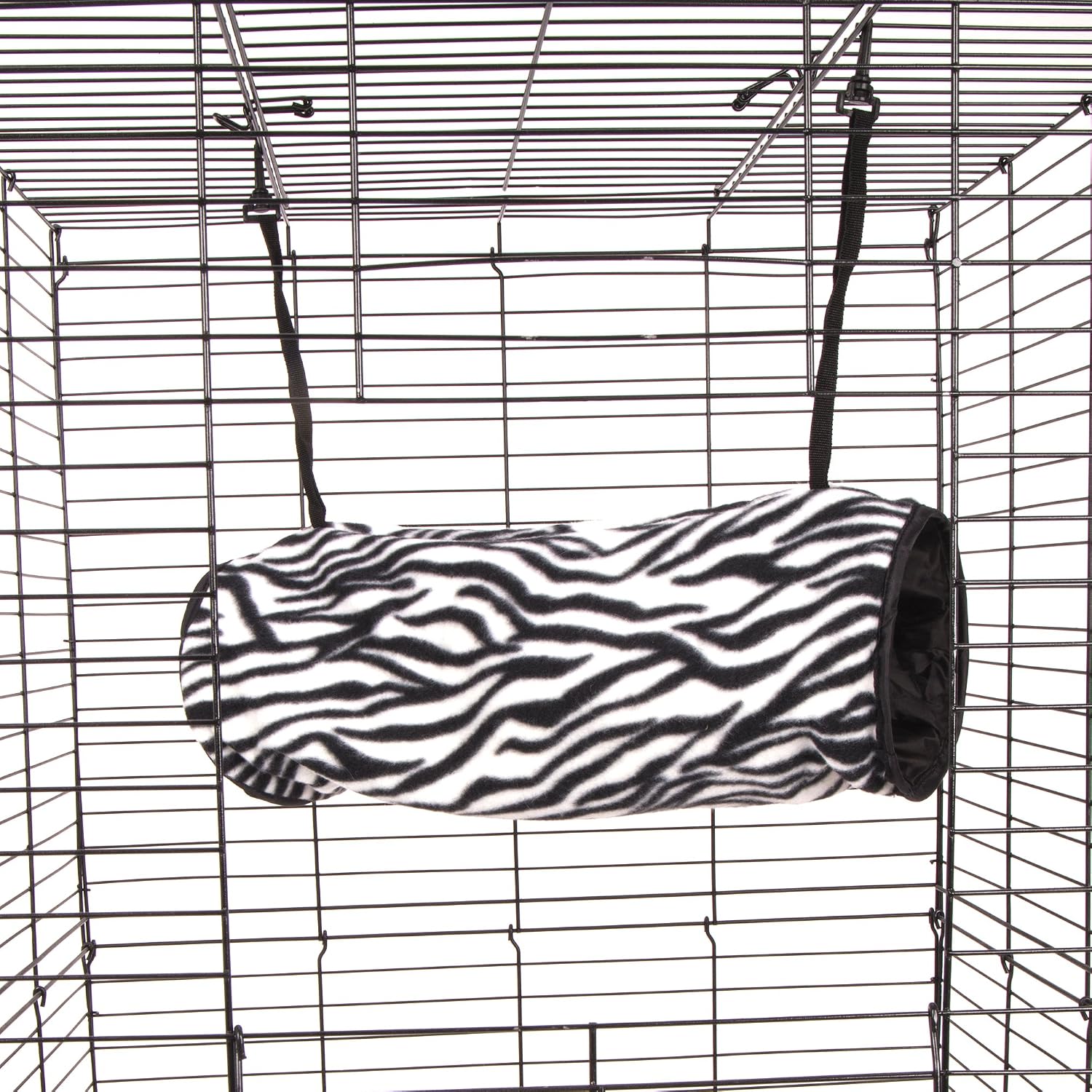 Ware Manufacturing Crinkle Hang-N-Tunnel Sleeper for Small Animals - Colors May Vary, 17 Inches