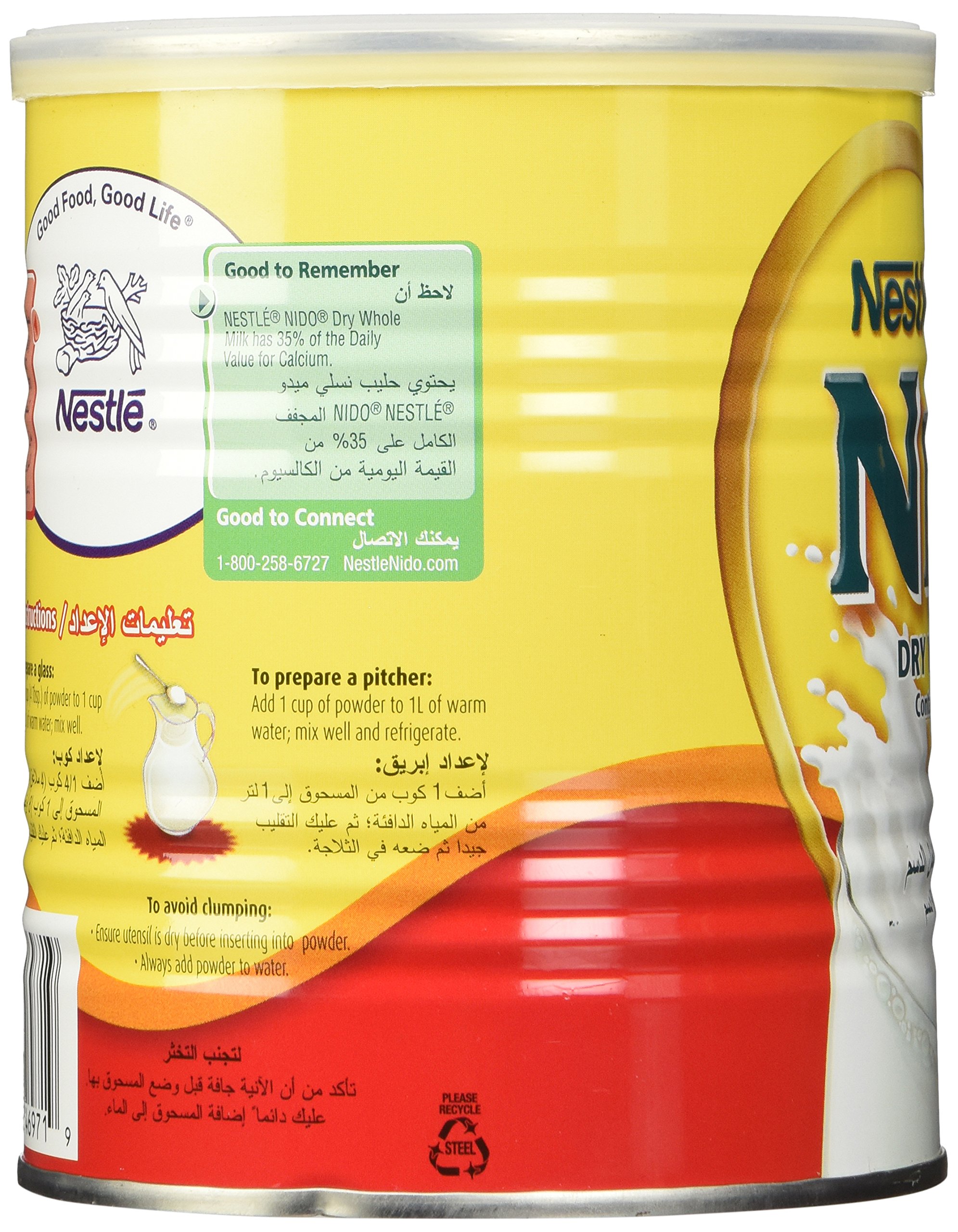 Buy Nestle Nido Dry Whole Milk Powder, 400g Online at desertcart Bahamas