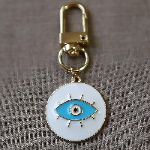 Miniatura 5 de Evil Eye Keychain for Women Protection Good Luck Charms Key Chain for Car Keys Holder Bag Purse